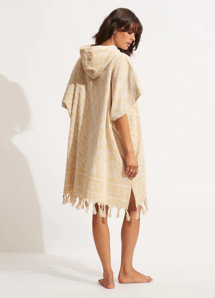 Seafolly womens kaftans - natural poncho