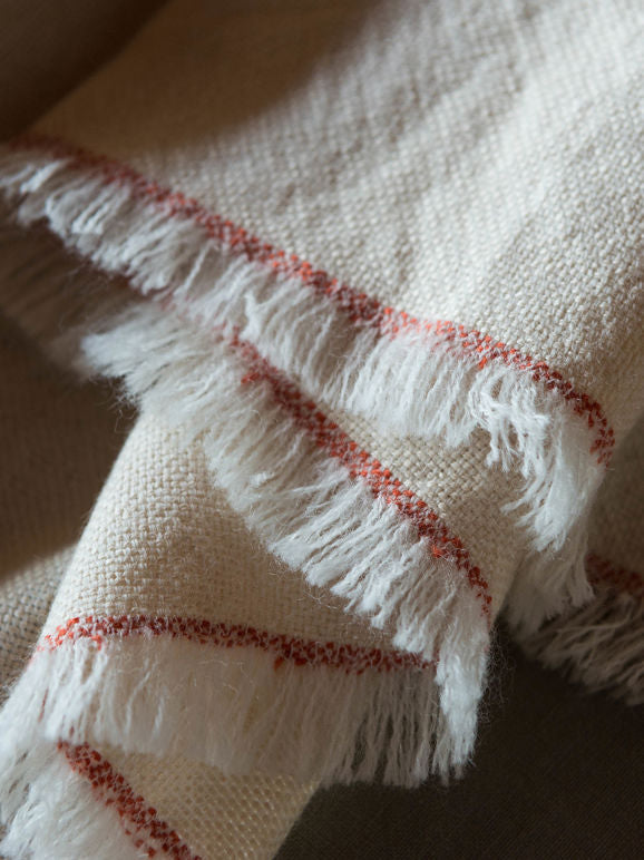 Citta throw - Natural Wool Cotton