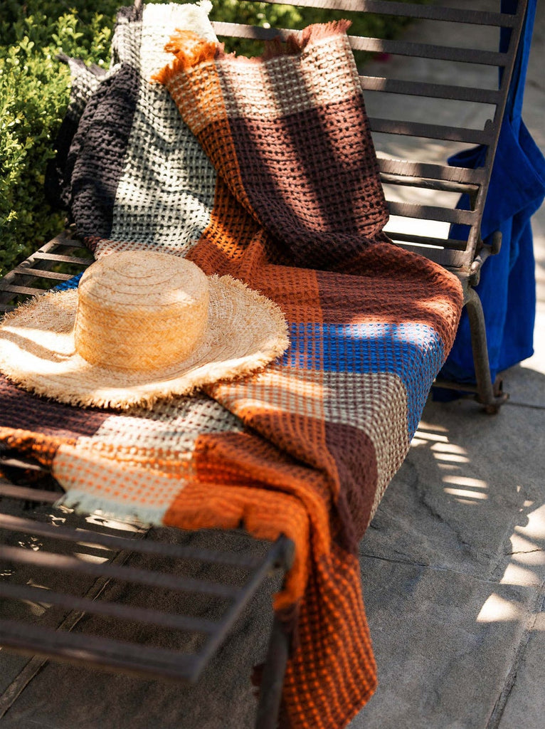 Citta Cabin towel - organic cotton - Midnight Multi