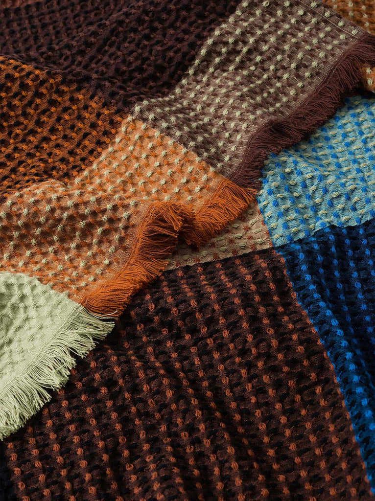 Citta Cabin towel - organic cotton - Midnight Multi