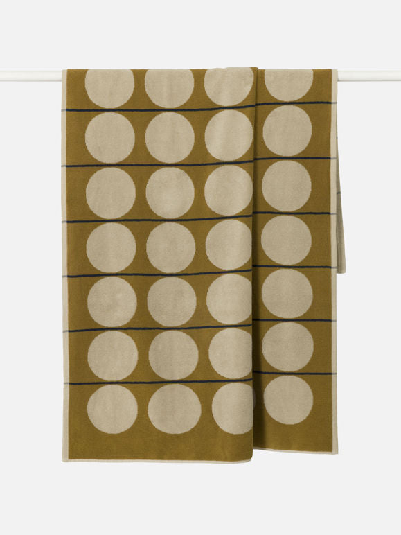 Citta Abacus beach towel - Oyster/kumara