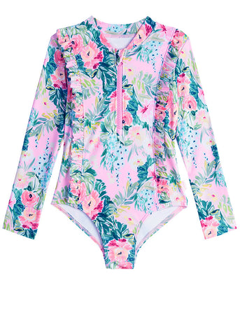 Seafolly sunsuits - pink floral