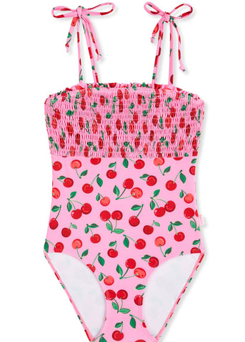 Boboli girls swimsuits - strawberry