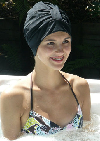Fashy swimming cap - turban - mocha