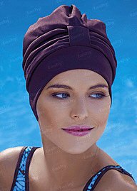 Fashy swimming cap - turban - white