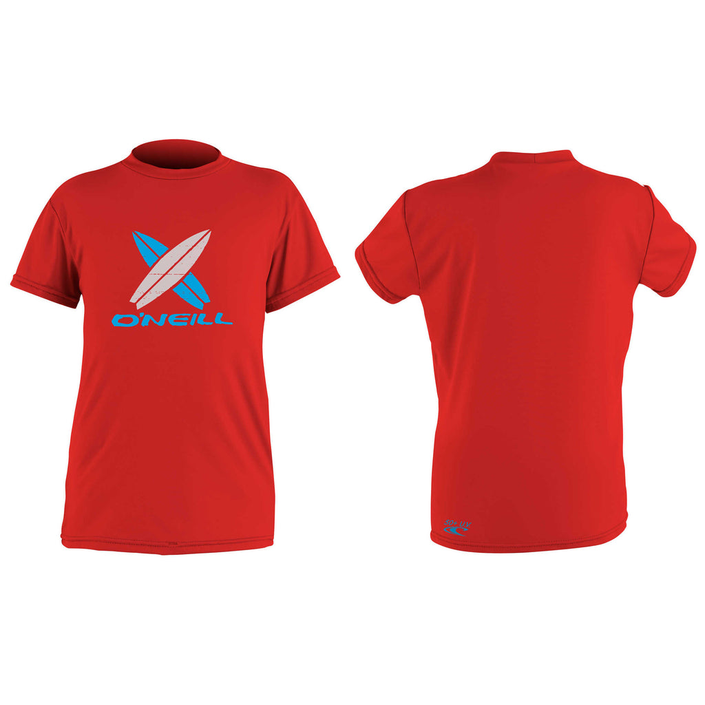 O'Neill toddler rash top - surf red