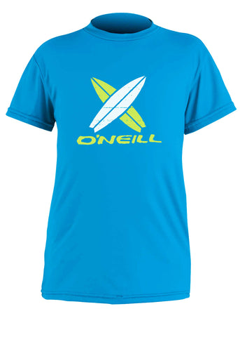 O'Neill mens rash top - dusty blue