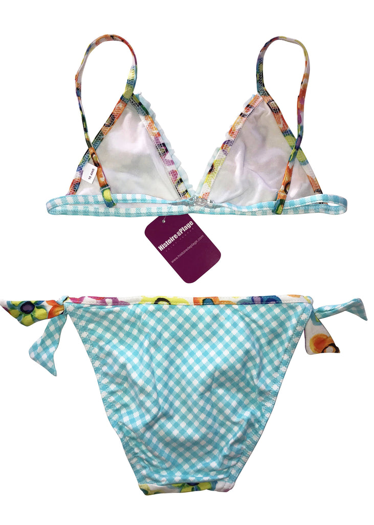 Histoire girls bikinis - white flower