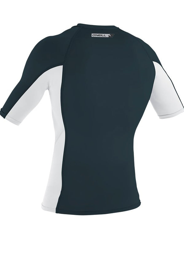 O'Neill mens rash top - slate white