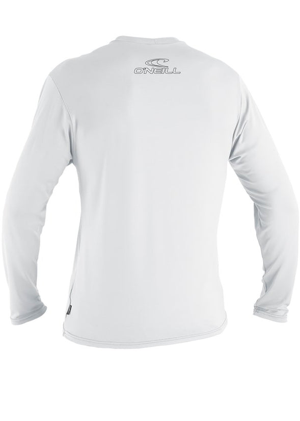 O'Neill mens rash tops - white long