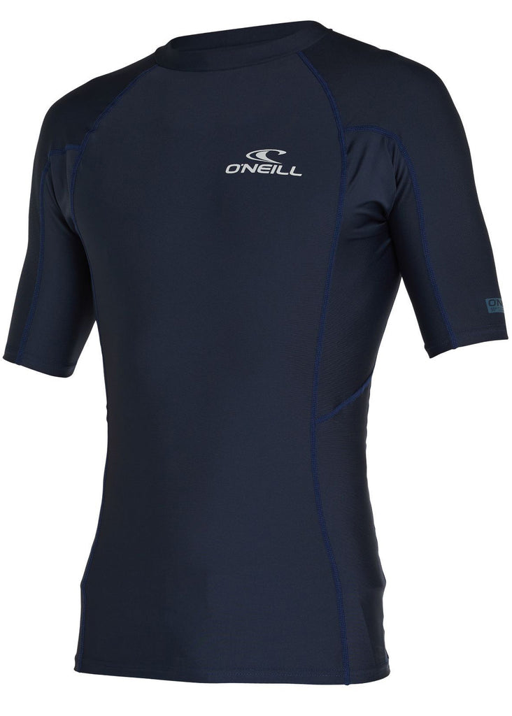 O'Neill Reactor mens UV rash tee - abyss