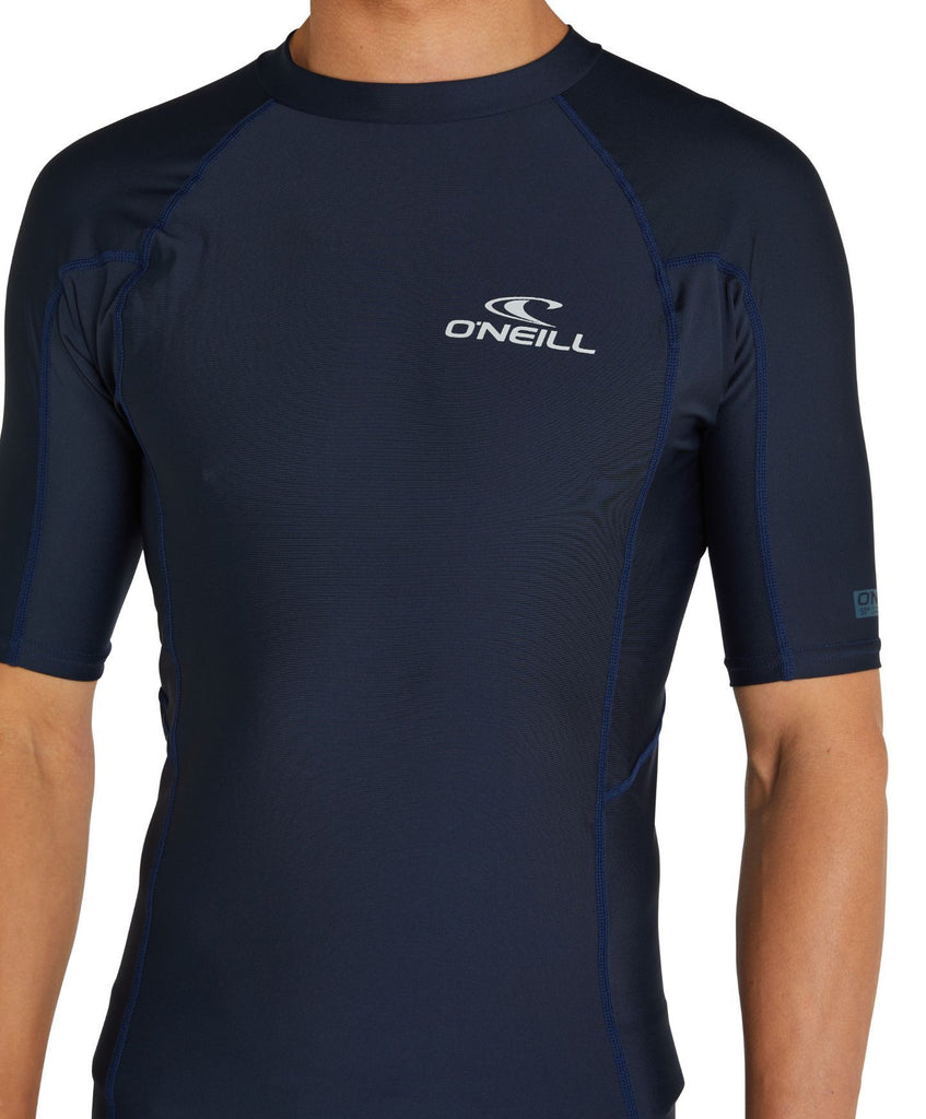 O'Neill Reactor mens UV rash tee - abyss