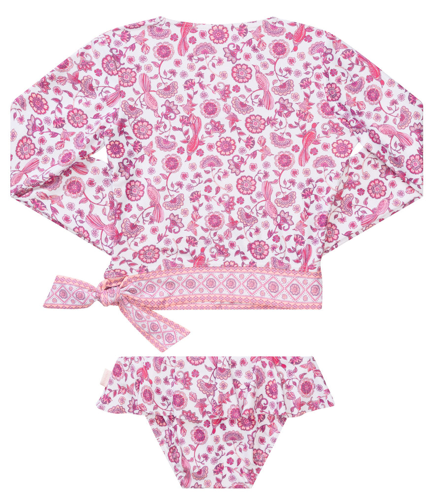 Seafolly UV 2 piece suits - white flower