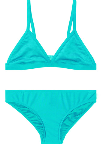 Seafolly girls bikini - tahiti blue