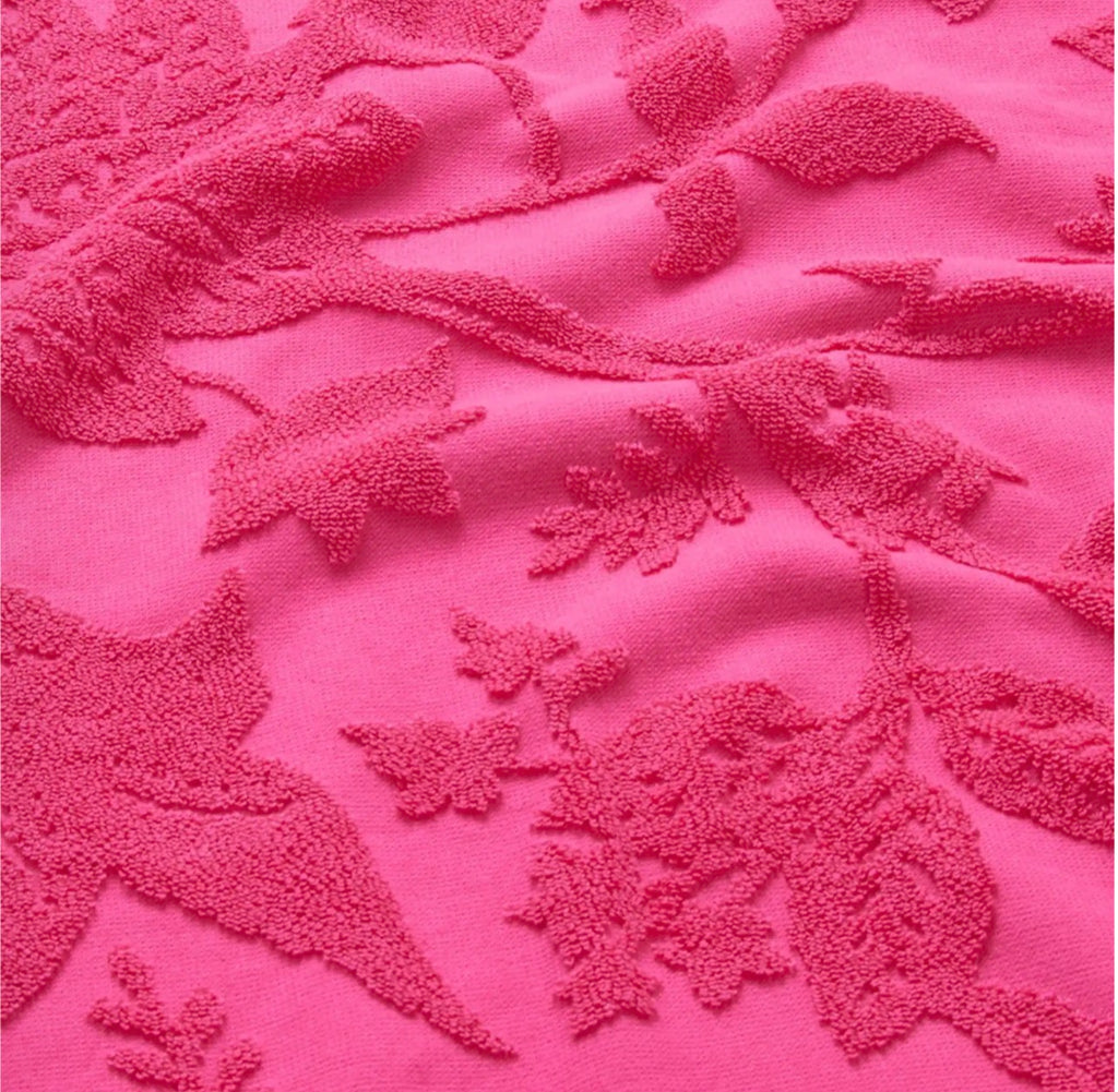 Seafolly towel - Silk Road jacquard - Rose Pink