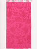 Seafolly towel - Silk Road jacquard - Rose Pink