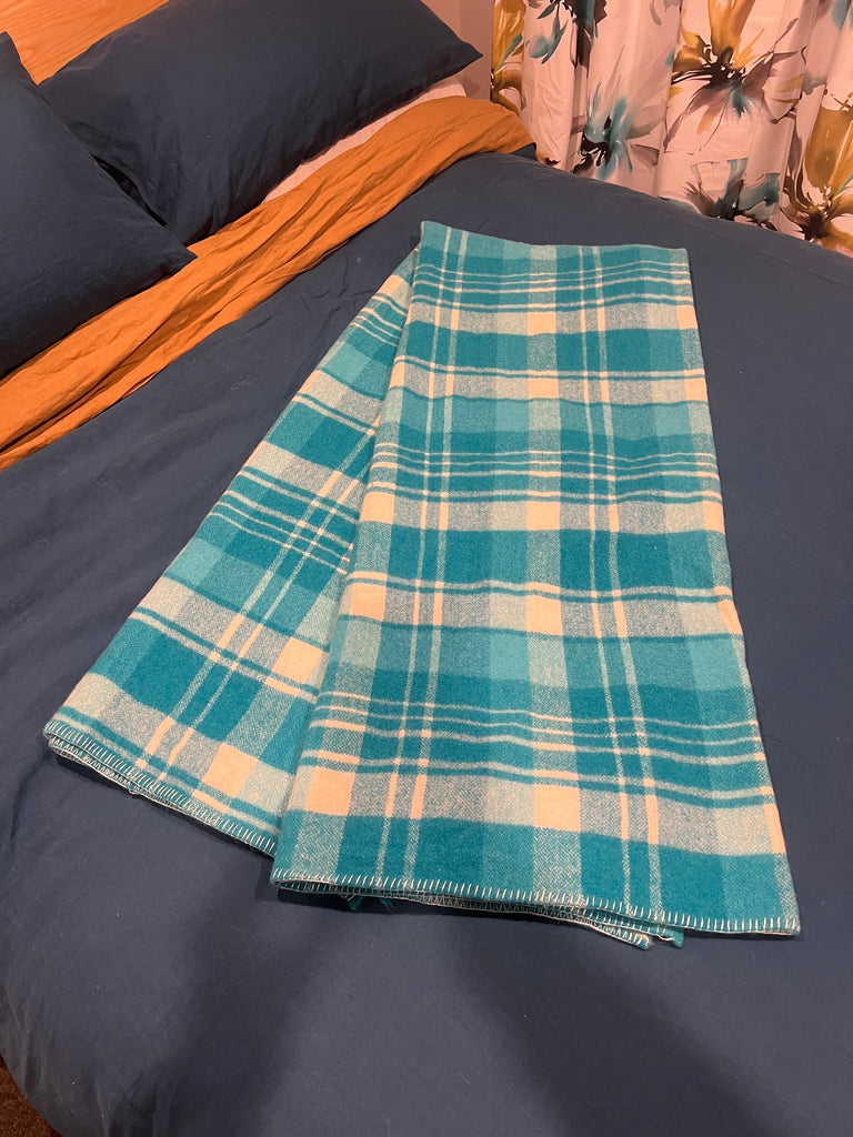 Retro wool blankets hotsell