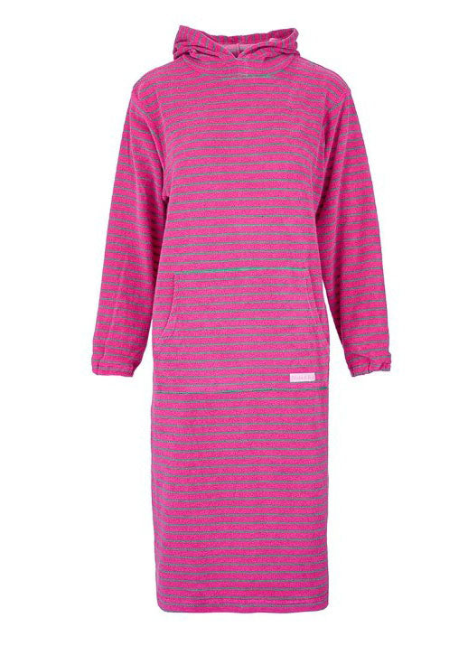 Bridie & Bert womens beach robe - fushia apple