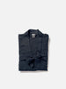 Citta linen robe - Womens Blue Black