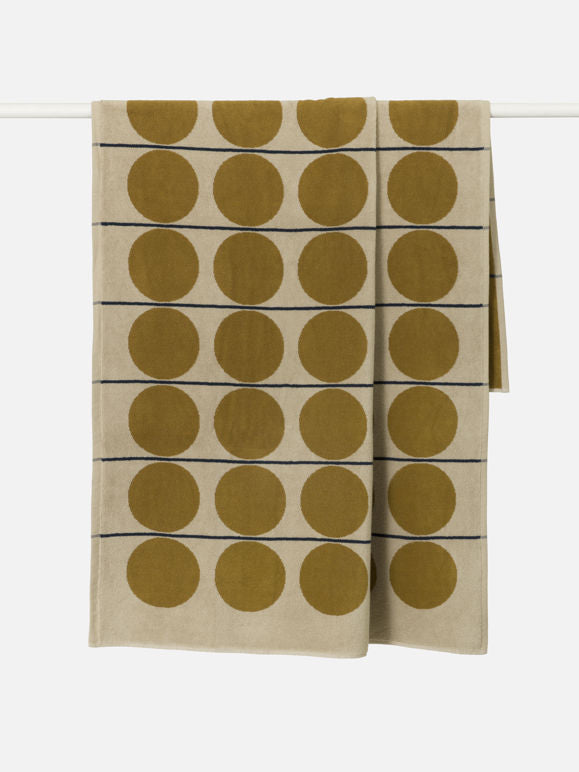 Citta Abacus beach towel - Oyster/kumara