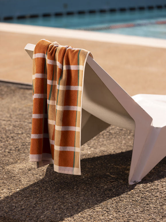 Citta Cozumel beach towel - petal/multi