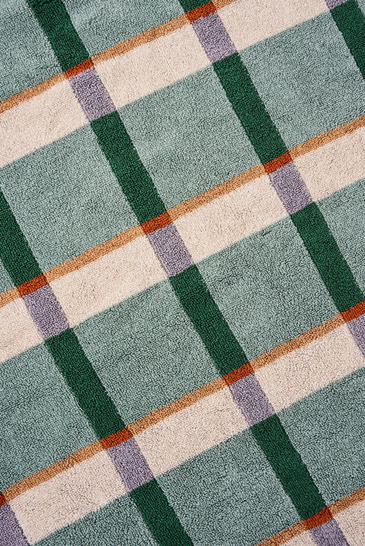 Citta Cozumel beach towel - mint/multi