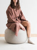 Citta linen robe - Plum