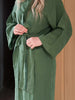 Citta linen robe - Spearmint