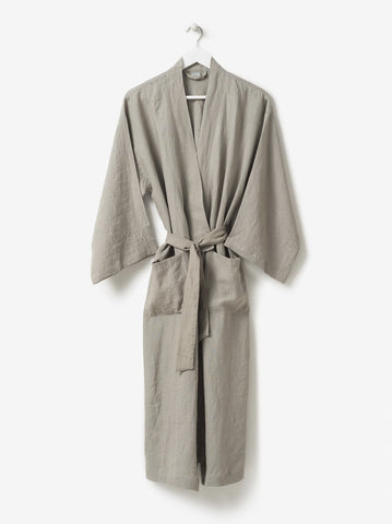 Citta linen robe - Ivy