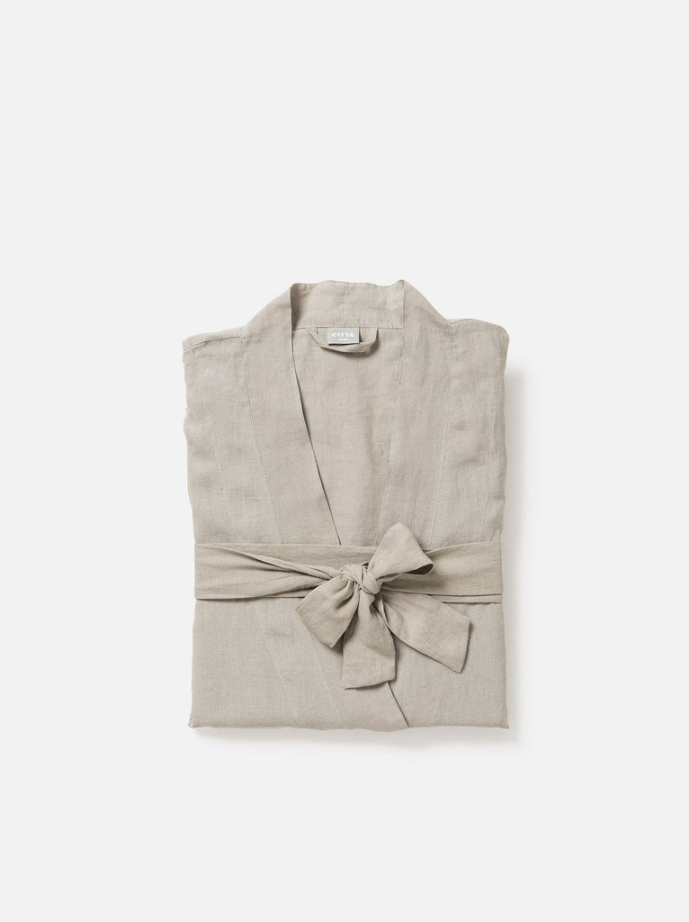 Citta linen robe - Puddle