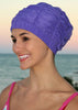 Fashy shower cap - plain purple