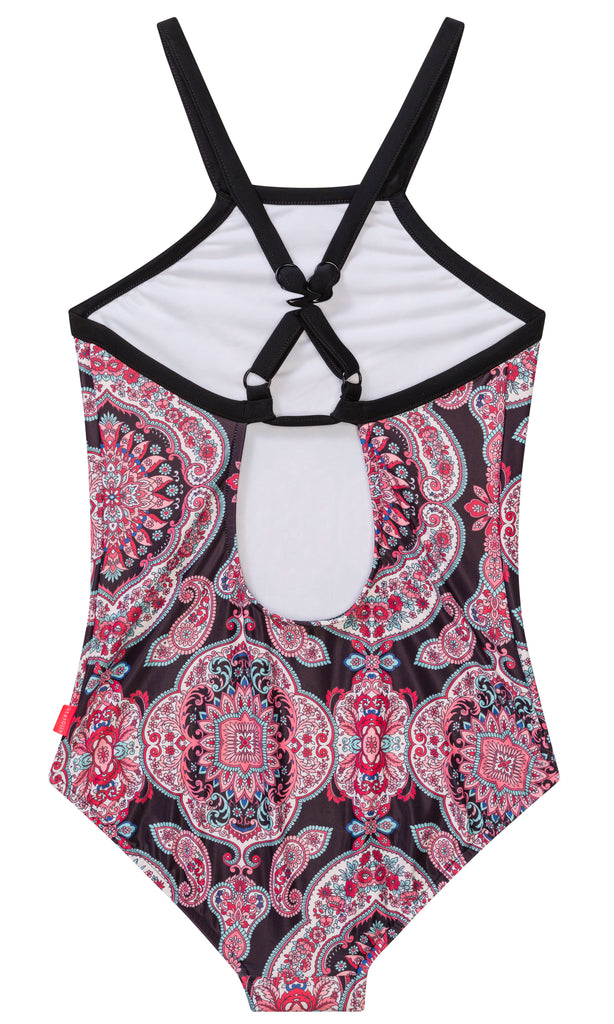 Seafolly girls swimsuit - ruby black