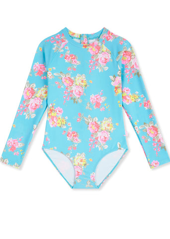 Sposh sunsuits - candy/white