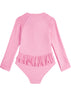 Seafolly girls UV sunsuit - Blossom Pink