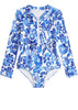 Seafolly sunsuit - marina blue