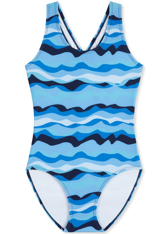 Seafolly UV sunsuit - emerald blue