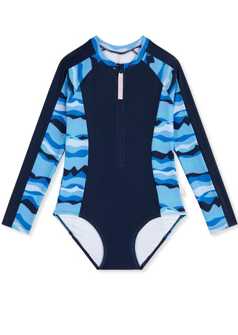 Seafolly UV sunsuit - Indigo Summer