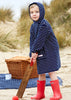 Bridie & Bert beach robes - navy white