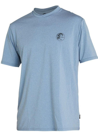 O'Neill Reactor mens UV rash tee - black