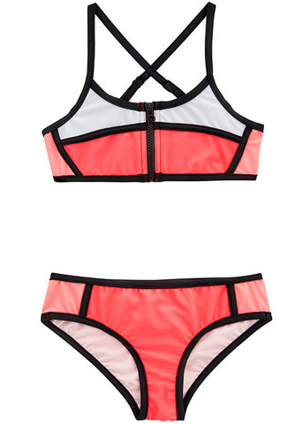 Seafolly girls swimsuits - african violet