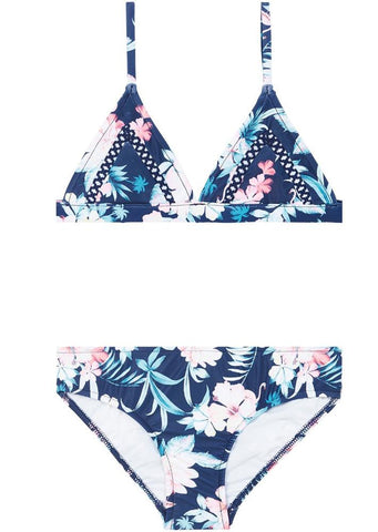 Seafolly girls bikini - china blue