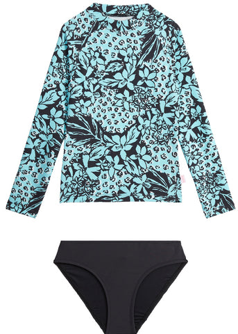 Seafolly UV two piece suit - hawaii jungle