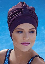 Fashy swimming cap - red frills