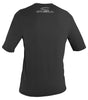 O'Neill mens rash top - black