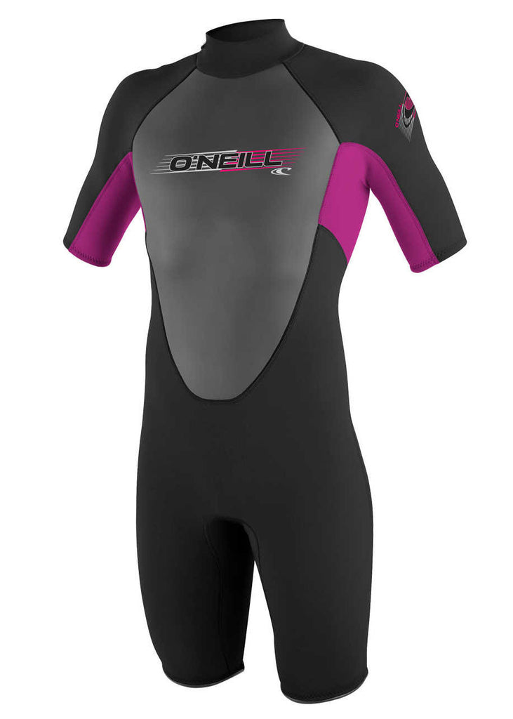 O'Neill wetsuit -  black fox pink 2mm