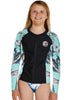 O'Neill girls rash tops long sleeved - Aloha