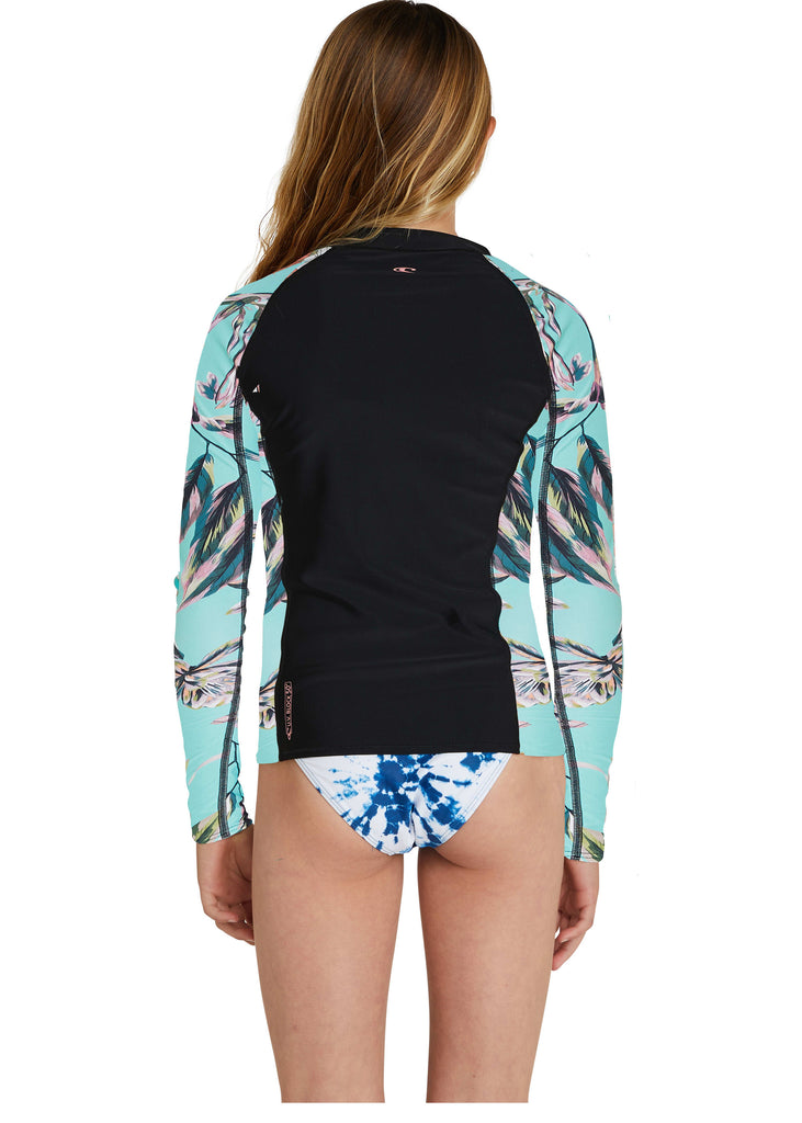 O'Neill girls rash tops long sleeved - Aloha