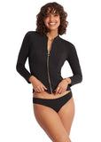 Seafolly womens sunvest - black long