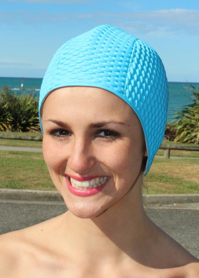 Fashy swimming cap - bubble white