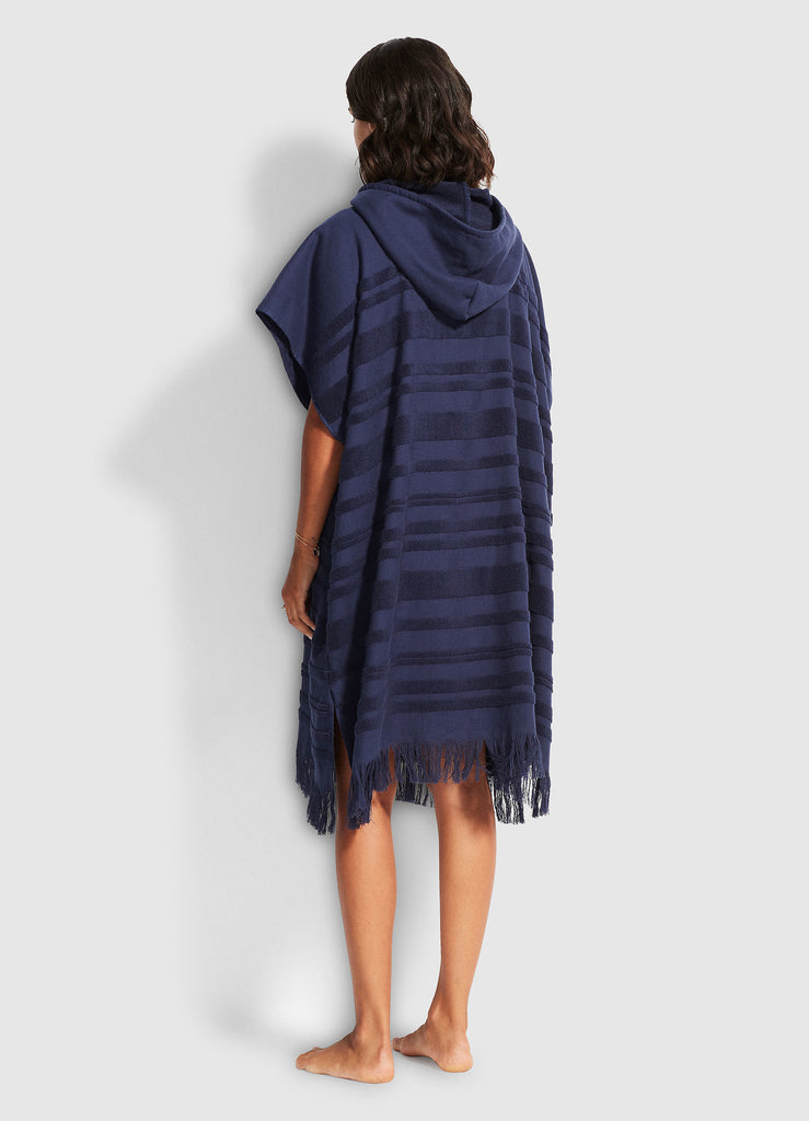 Seafolly womens kaftans - navy poncho